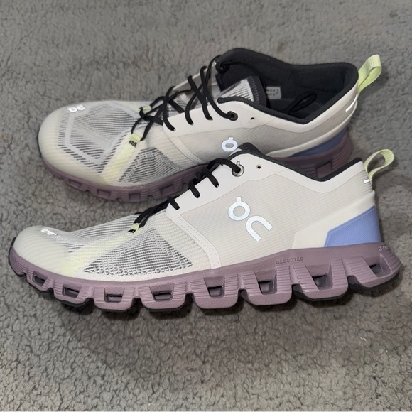 NWOB On Running Women's Cloud X Shift Running Shoe, Undyed-White/Heron Size 10.5 - Picture 9 of 10